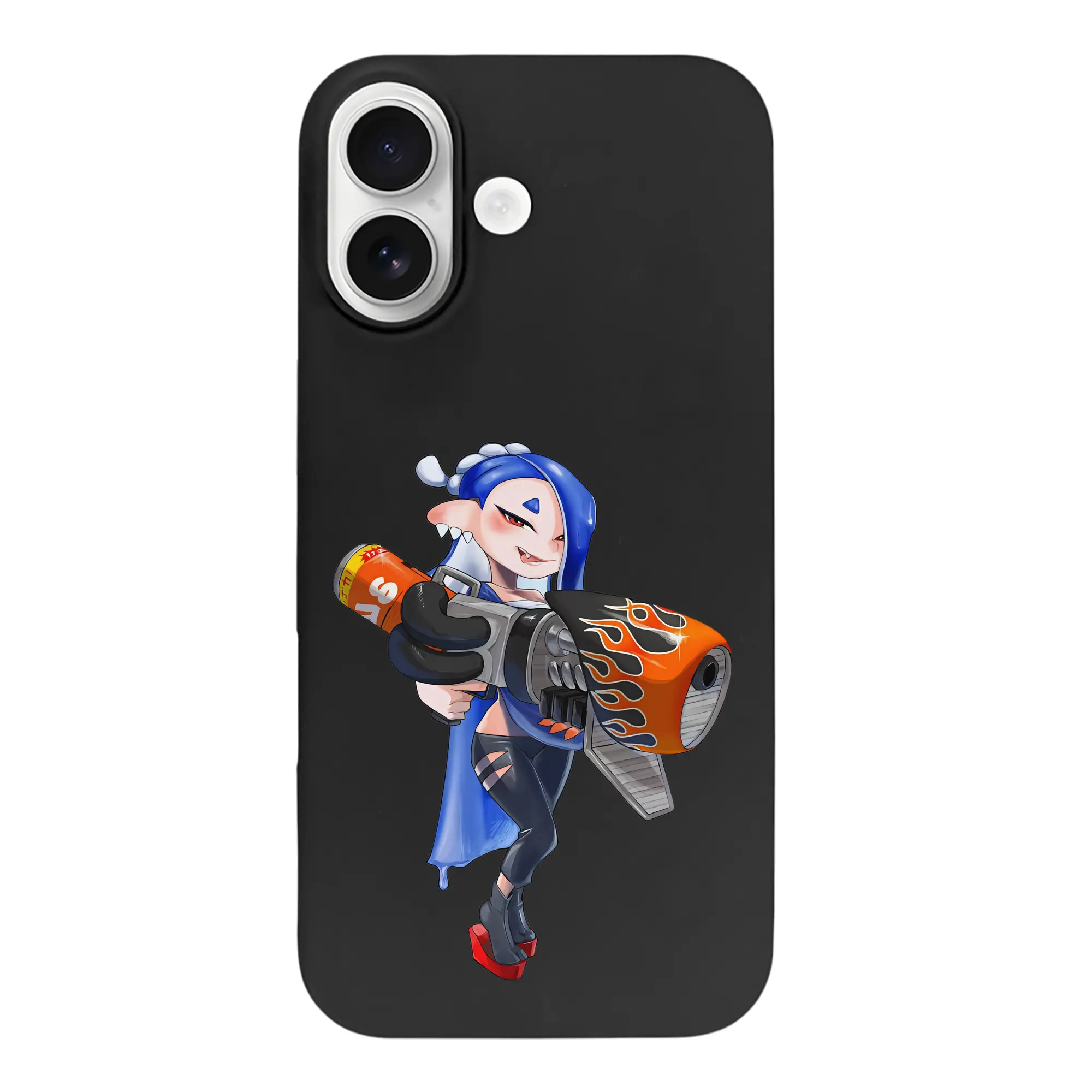 スプラトゥーン グッズ,フウカ - iPhone 17 シリーズ シリコンケース 薄型 耐衝撃 指紋防止 ソフトタッチカバー 精密フィット 傷防止 保護ケース iPhone 17/17 Air/17 Pro/17 Pro Max 対応